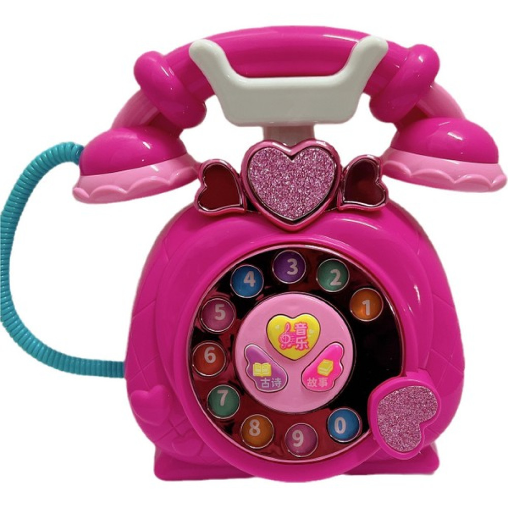 Muchen Prenses Çok Fonksiyonlu Telefon Müzik Karikatür Eğitici Çocuk Oyun Evi Oyuncak (Yurt Dışından) - Pembe Eğitici Oyuncak Fiyatı