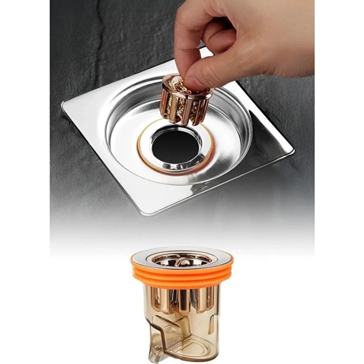 Mucit Home Anti Koku Önleyici,gider Pis Koku Önceliyici,böcek Önleyeci,duş Yer Sifonu Geri Akış Önle - 1 - 02-Sarı - 1 Adet Diğer Fiyatı
