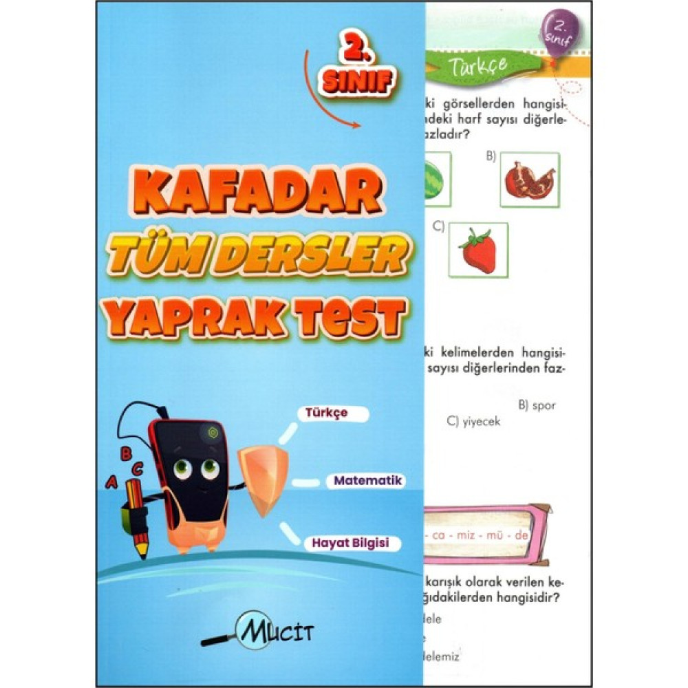 Mucit Yayınları 2. Sınıf Kafadar Tüm Dersler Yaprak Test Tüm Dersler Fiyatı