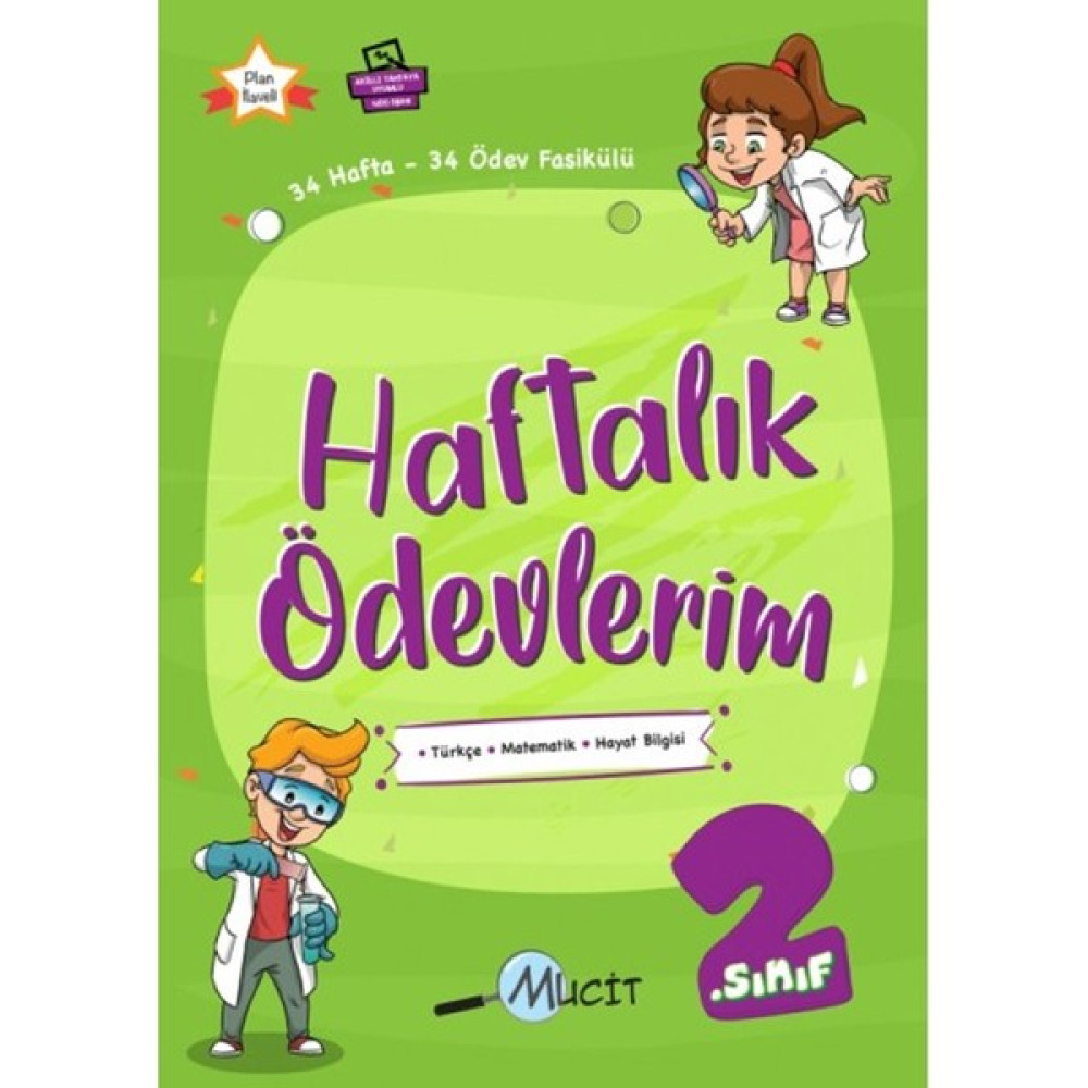 Mucit Yayınları 2.sınıf Haftalık Ödevlerim Tüm Dersler Kaynak Kitapları Fiyatı