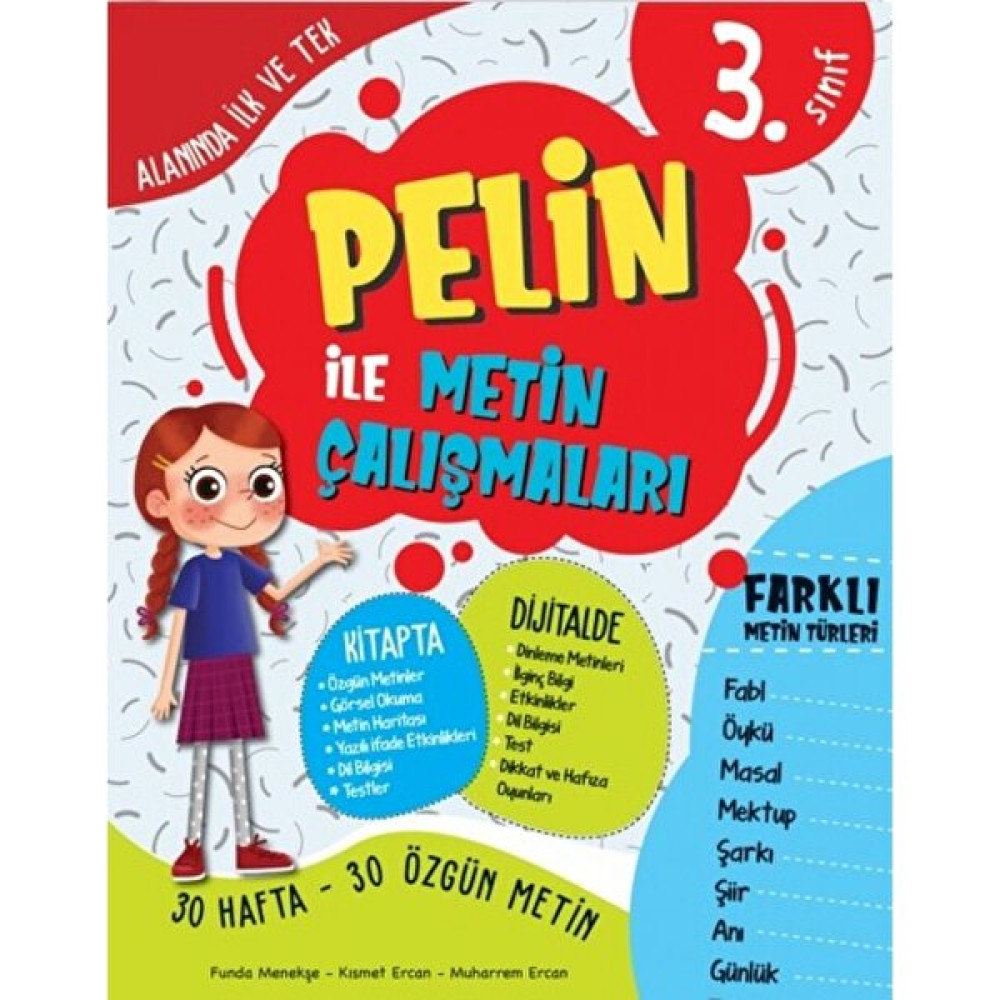 Mucit Yayınları 3. Sınıf Pelin Ile Metin Çalışmaları Kaynak Kitapları Fiyatı