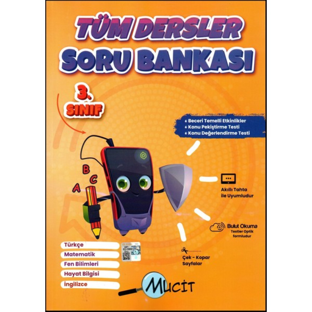 Mucit Yayınları Mucit 3. Sınıf Tüm Dersler Soru Bankası-Beceri Temelli Etkinlik,Pekiştirme Ve Değerlendirme Testleri Tüm Dersler Fiyatı