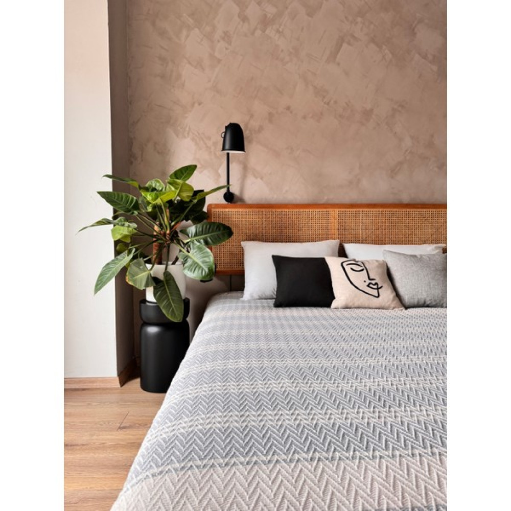 Mucize Evim Battal Boy Yatak Örtüsü Gri 240x260 - 240 x 260 cm Yatak Örtüsü Fiyatı