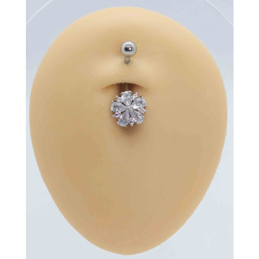 Mucize Taş Paslanmaz Çelik Göbek Piercing Küpe Altın & Gümüş Piercing Fiyatı