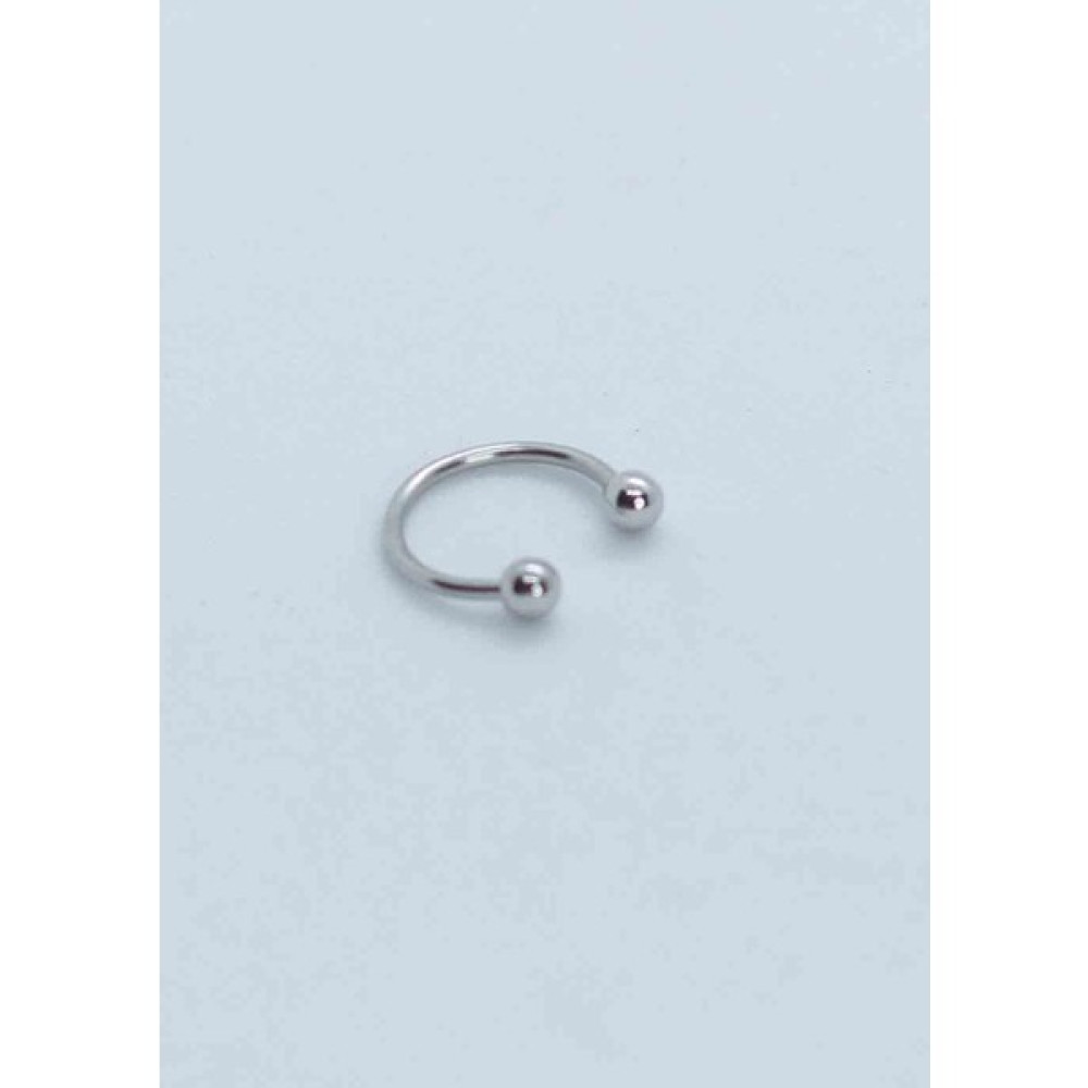 Mucize Taş Paslanmaz Çelik Kulak Piercing Küpe - Beyaz Altın & Gümüş Piercing Fiyatı
