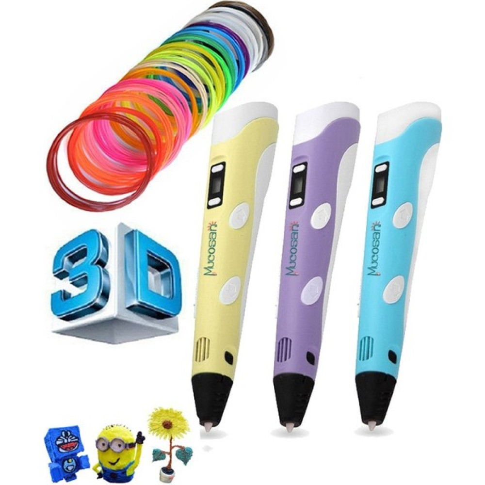 Mucosan Üç Boyutlu Yazıcı 3D Kalem Pen Printer Oyun & Hobi Fiyatı