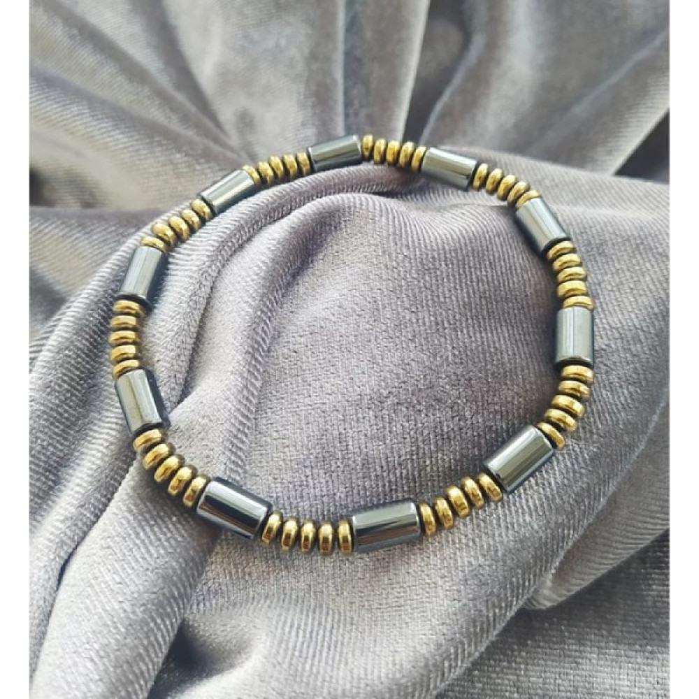 Mudisaat Hematit Unisex Doğaltaş Bileklik Mudisaat Saat ve Bileklik Aksesuarı Fiyatı