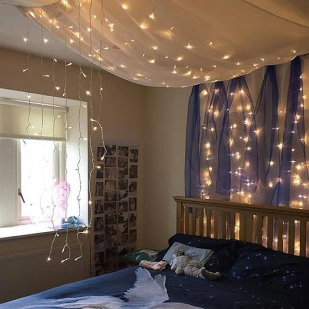 Muditam 2x2 Metre 320 LED 8 Fonskiyonlu Dekoratif LED Günışığı Perde Led Aydınlatmalar Fiyatı