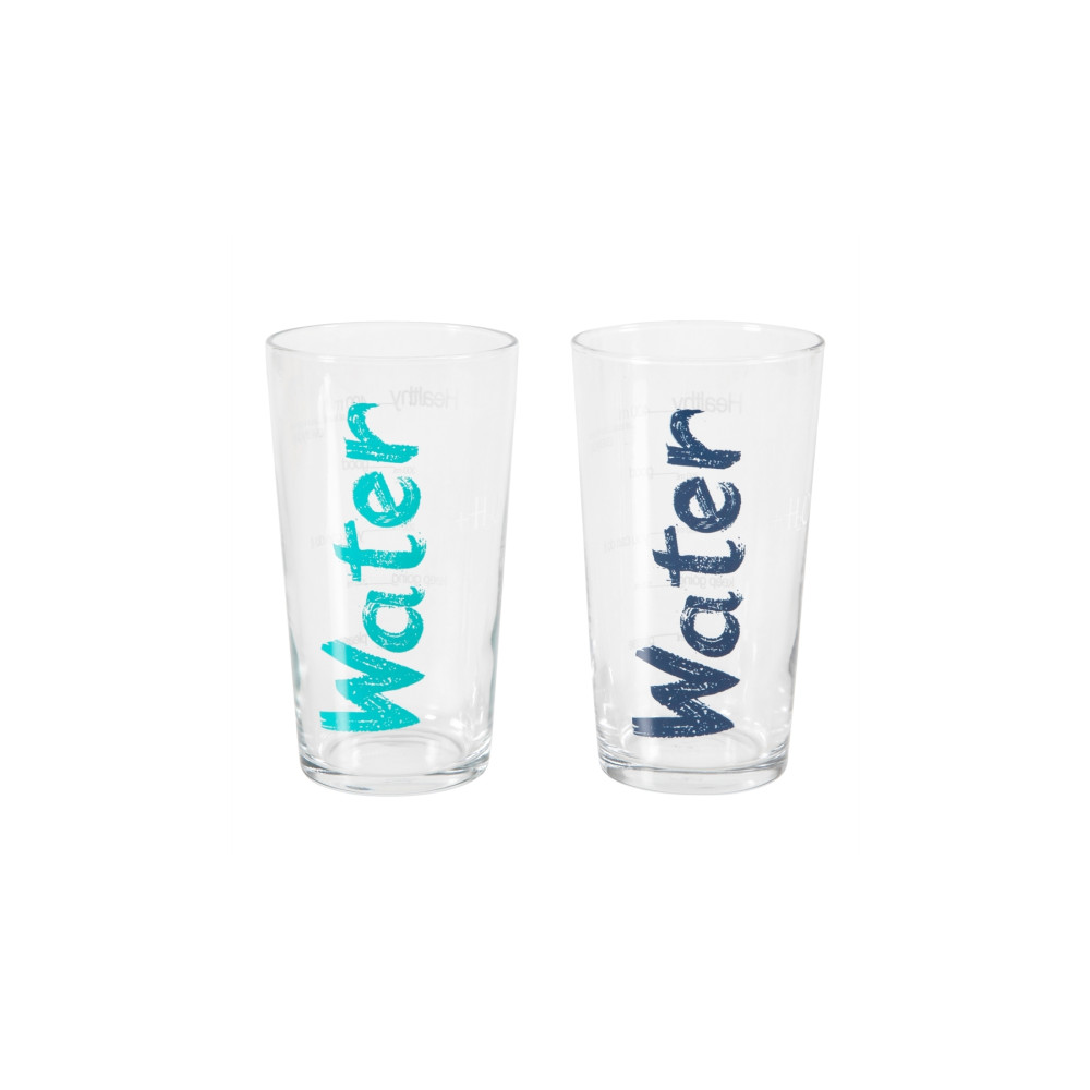 Mudo Concept Water Bardak 570 ml 2li Set -mavi&turkuaz Fincan / Bardak / Kahve Takımı Fiyatı