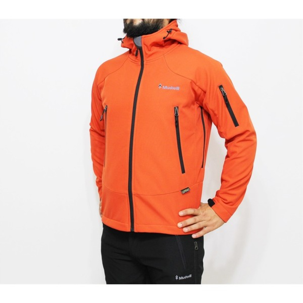 Mudwill Softshell Erkek Mont Ceket Turuncu Mont (Outdoor) Fiyatı