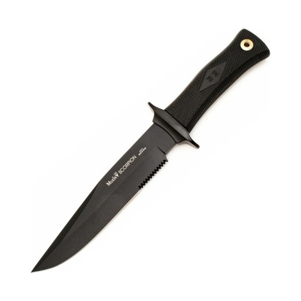 Muela SCORPION-18N Kauçuk Siyah Saplı Scorpion Taktik 18 cm Bıçak Oto Boyaları Fiyatı