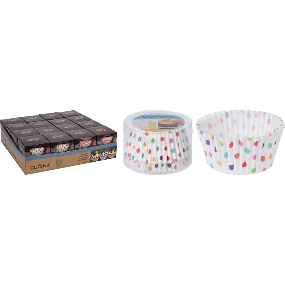 Muffin Kağıt Set Puantiyeli 60'lı Mutfak Gereçleri Fiyatı