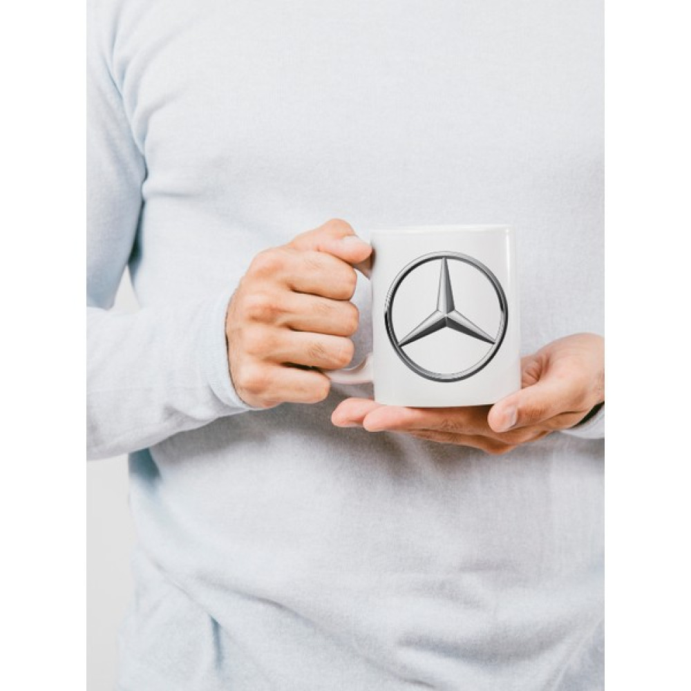 Mug Maker Mercedes Logolu Kupa Bardak - Beyaz Fincan / Bardak / Kahve Takımı Fiyatı