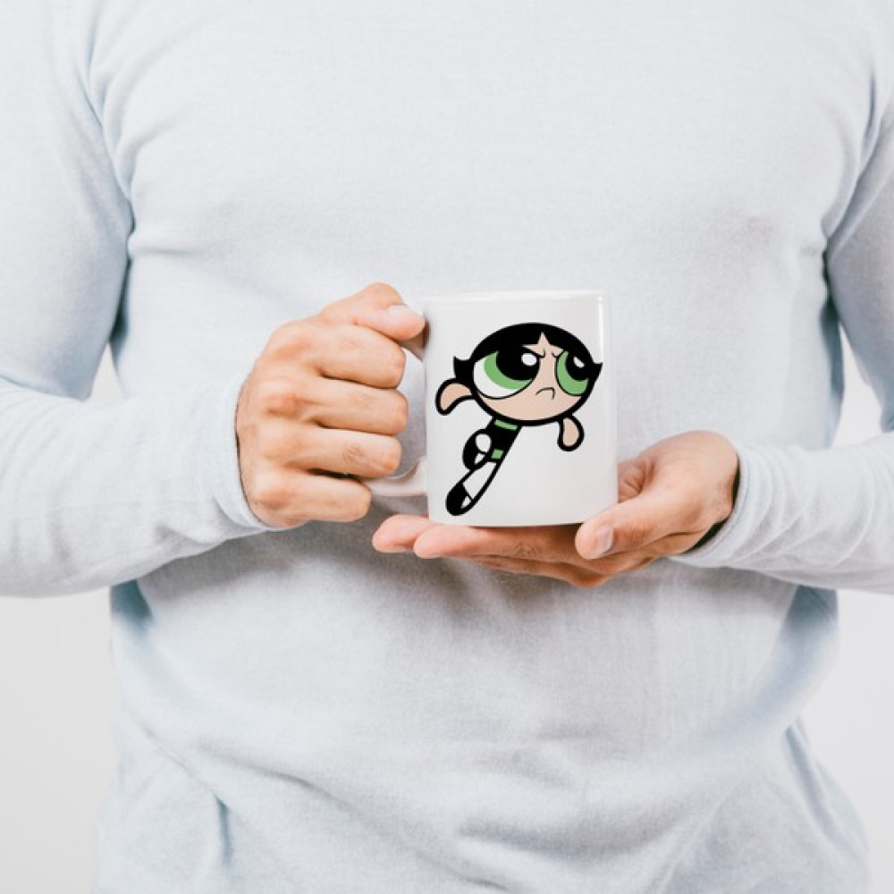 Mug Maker Powerpuff Girls Kupa Bardak - Beyaz - 300 ml Fincan / Bardak / Kahve Takımı Fiyatı