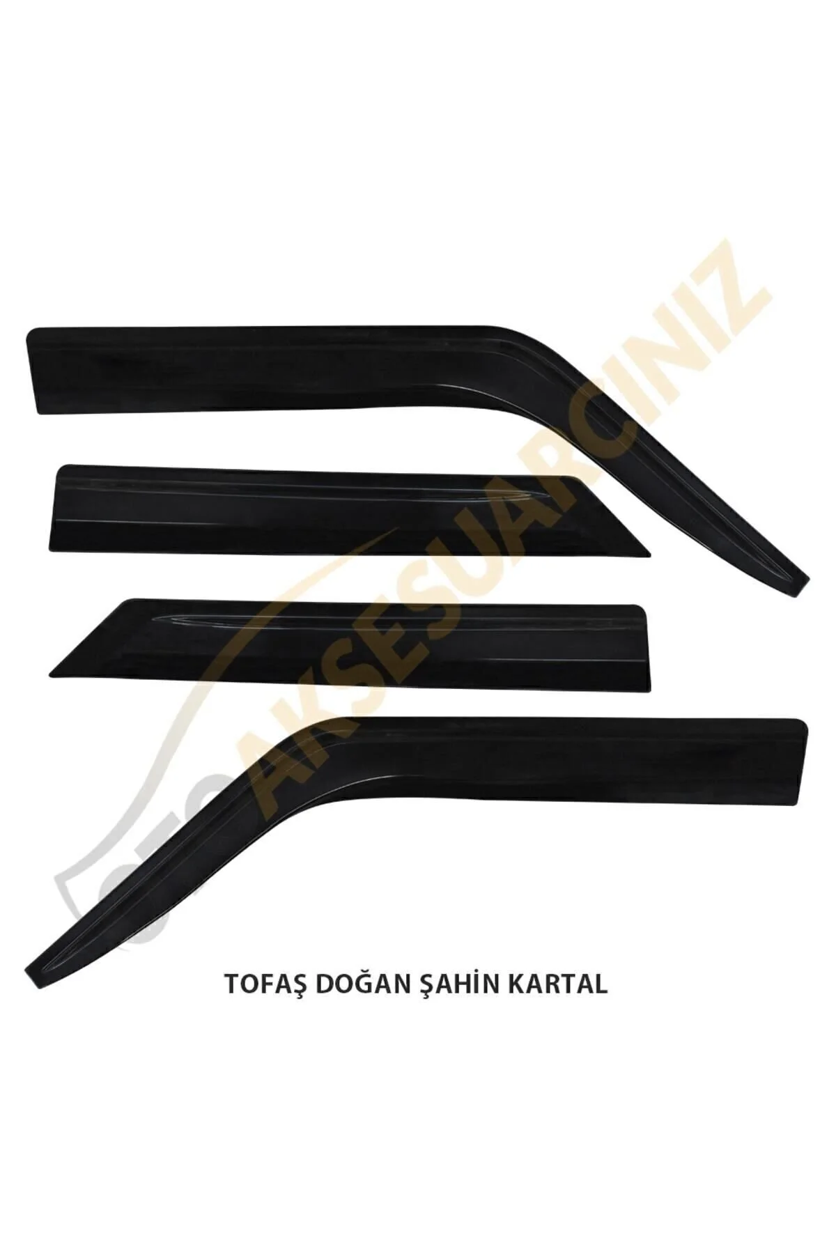 Mugen Tofaş 131 Doğan Şahin Kartal Doğan Slx Cam Rüzgarlığı 4 Lü Takım" Oto Rüzgarlıkları Fiyatı