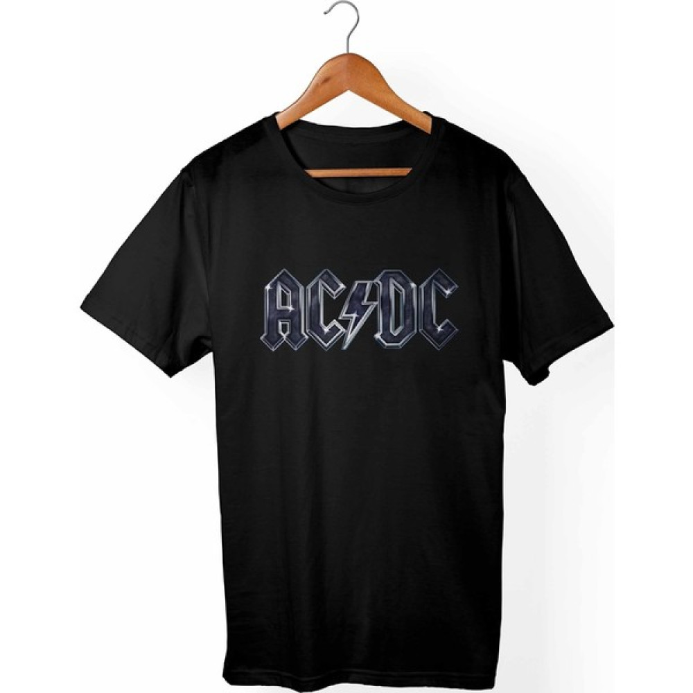 Muggkuppa Ac Dc Siyah T-Shirt Erkek T-shirt Fiyatı