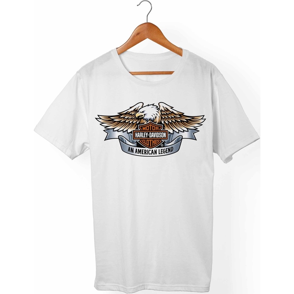 Muggkuppa Harley Davidson Unisex-Erkek Beyaz T-Shirt Erkek T-shirt Fiyatı
