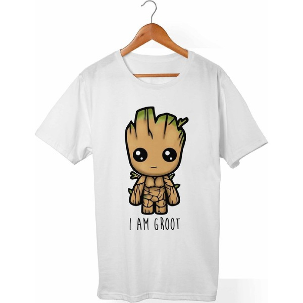 Muggkuppa I'm Groot Çocuk Beyaz T-Shirt Erkek Çocuk T-shirt Fiyatı