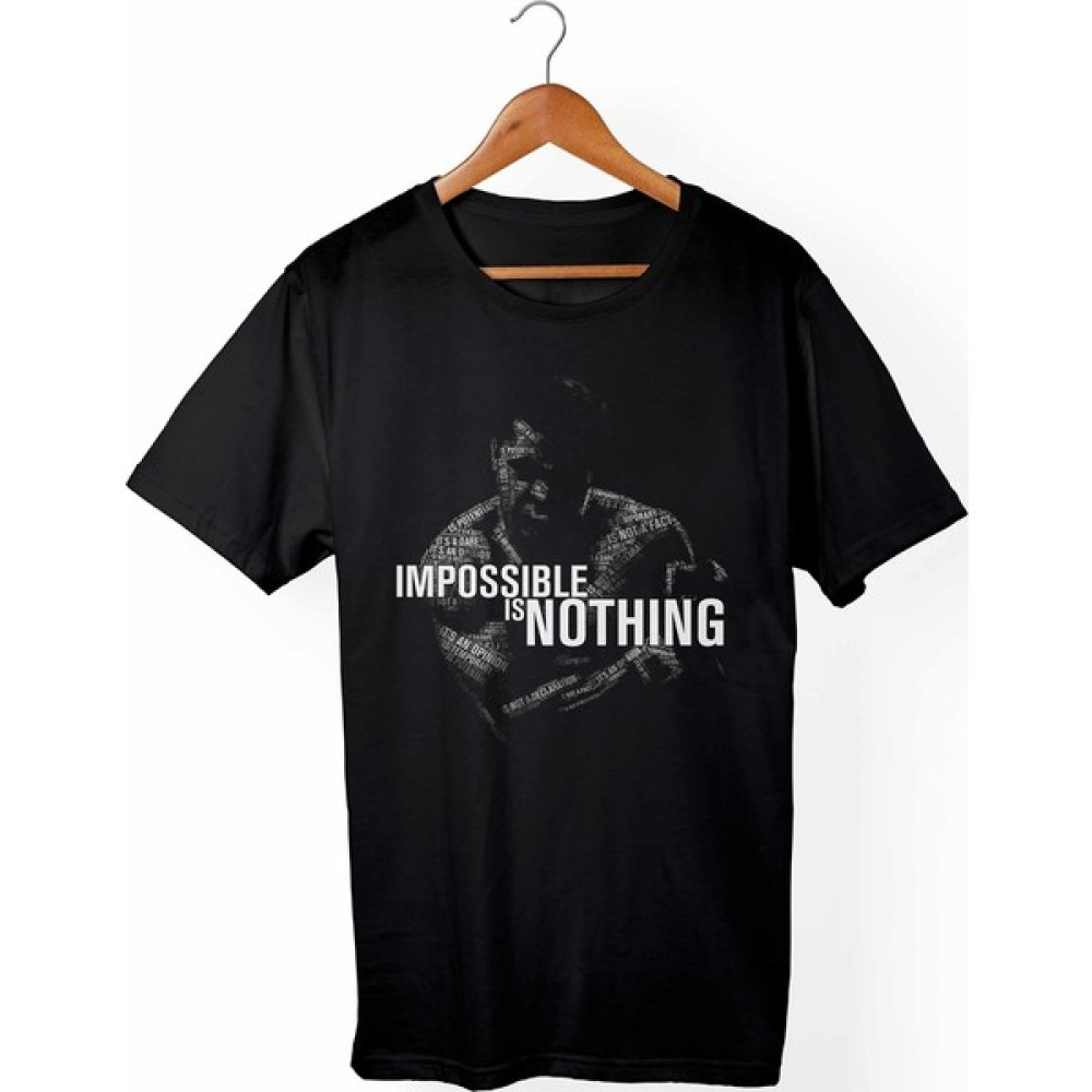 Muggkuppa Muhammed Ali Siyah T-Shirt Erkek T-shirt Fiyatı