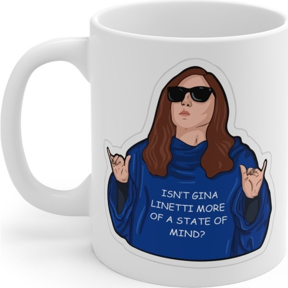 Mugs & Gift Brooklyn 99 Gina Linetti Baskılı Kupa Bardak Fincan / Bardak / Kahve Takımı Fiyatı