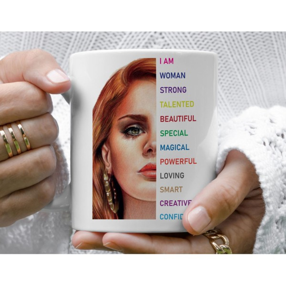 Mugs & Gift Lana Del Rey Baskılı Kahve Çay Kupa Bardak Fincan / Bardak / Kahve Takımı Fiyatı