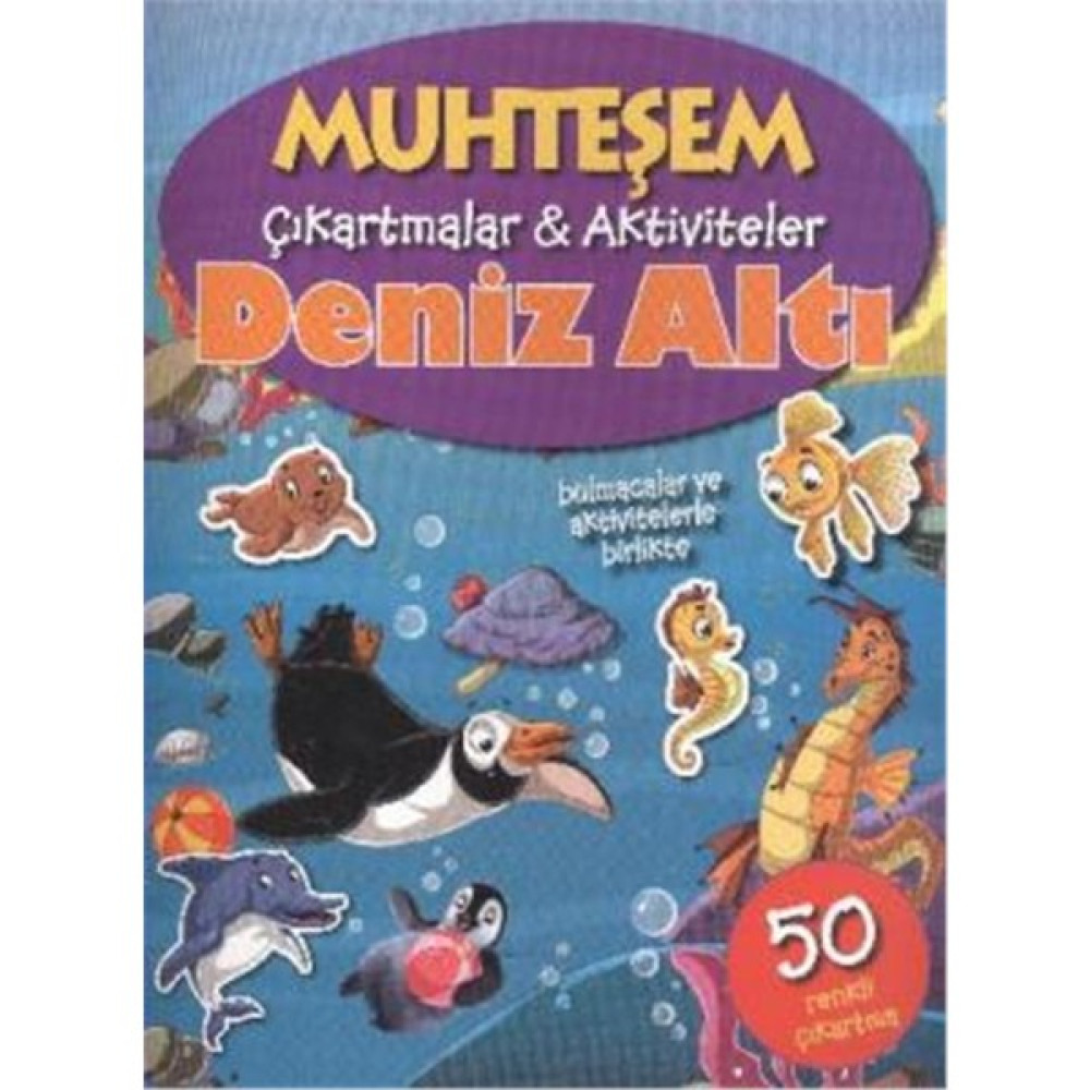 Muhteşem Çıkartmalar Aktiviteler Deniz Altı Çocuk Masal Fiyatı