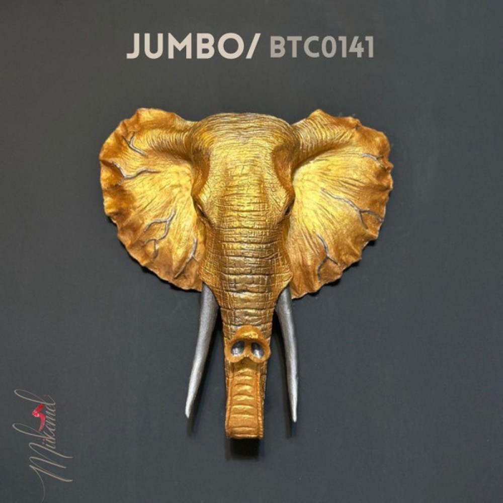 Mukemel Jumbo ( Afrika Duvar Fili, Baş Heykeli, Şimdiye Kadar Görülen En Büyük Hayvan ) Mukemel Tasarımları Ev & Dekorasyon Aksesuarları Fiyatı