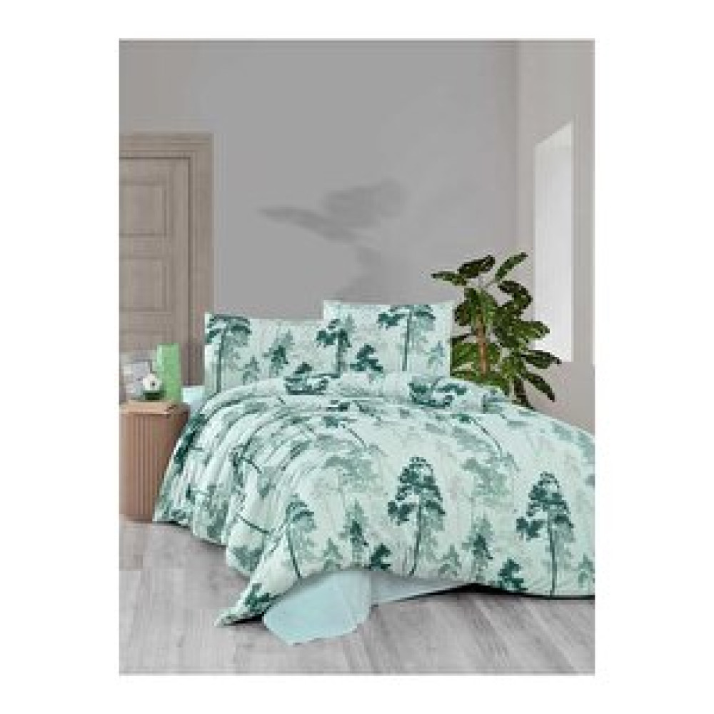 Mulberry Ağaç Desenli Çift Kişilik 4 Parça Nevresim Takımı 200x220-yeşil Nevresim Takımı Fiyatı