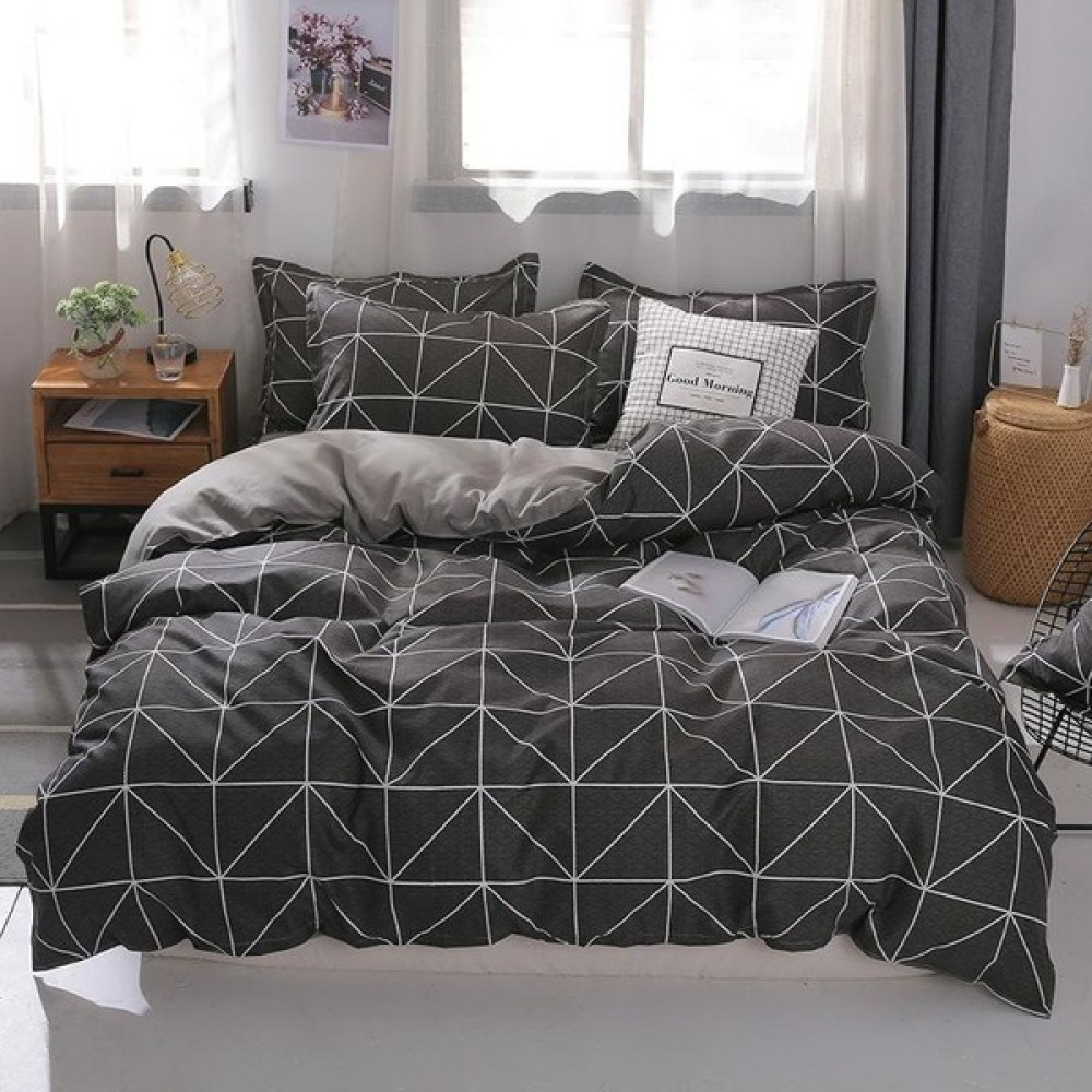 Mulberry Battal Boy Çift Taraflı Nevresim Takımı - 240 x 260 cm - Antrasit Nevresim Takımı Fiyatı