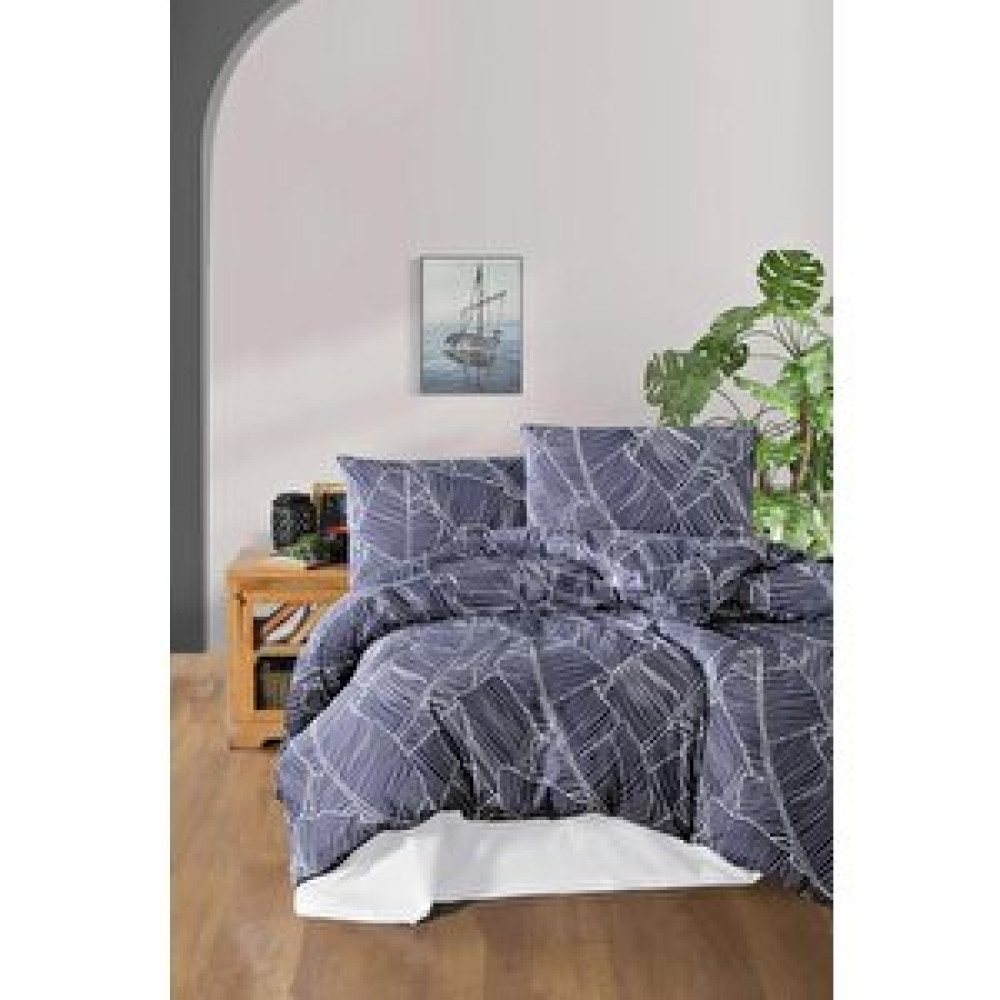 Mulberry Çift Kişilik Nevresim Takımı Lacivert 200x220 Nevresim Takımı Fiyatı