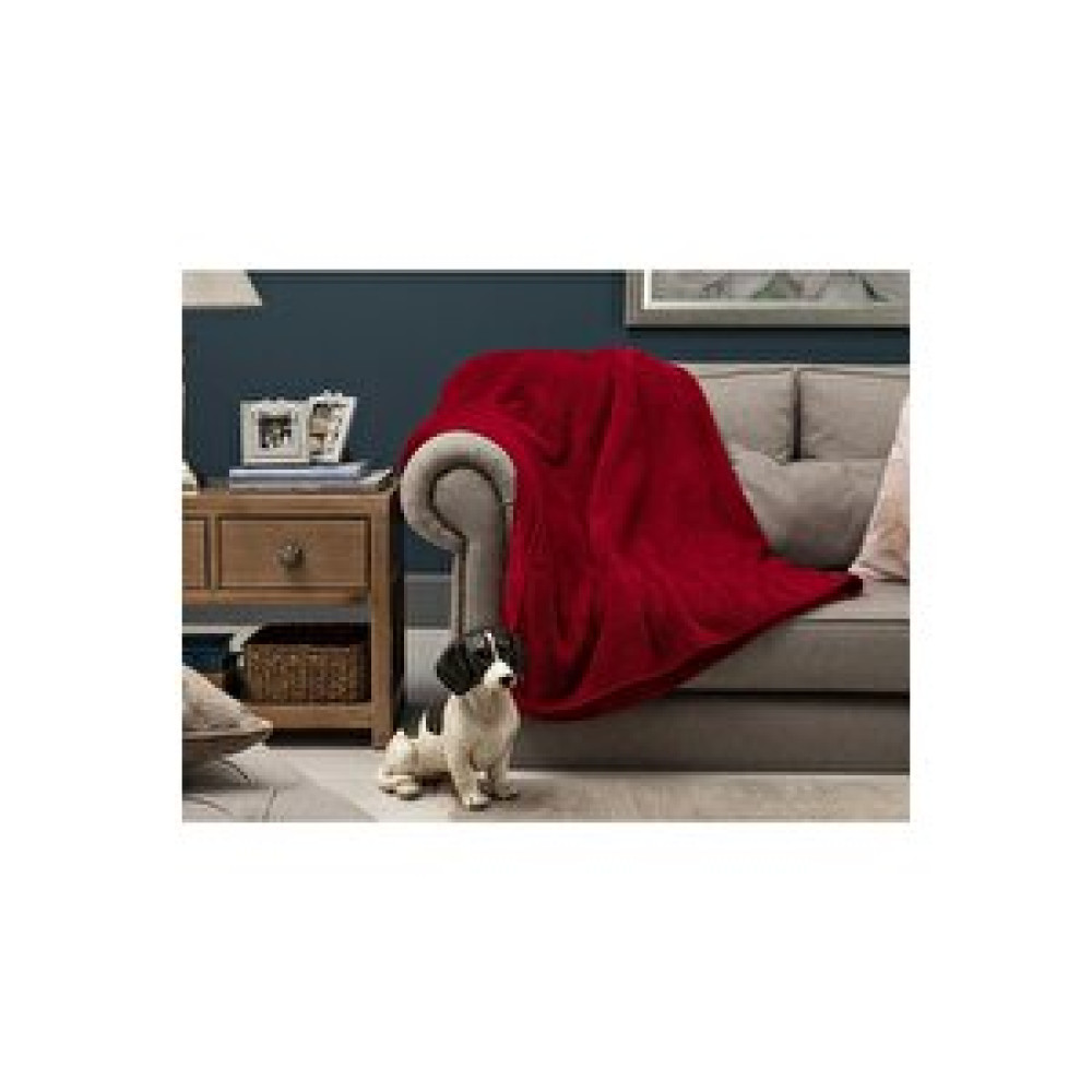 Mulberry Kırmızı Wellsoft Tv Battaniye 100x170 Cm Battaniye Fiyatı