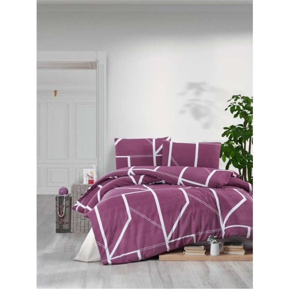 Mulberry Nevresim Takımı Çift Kişilik 4 Parça - 200 x 220 cm - Mor Nevresim Takımı Fiyatı
