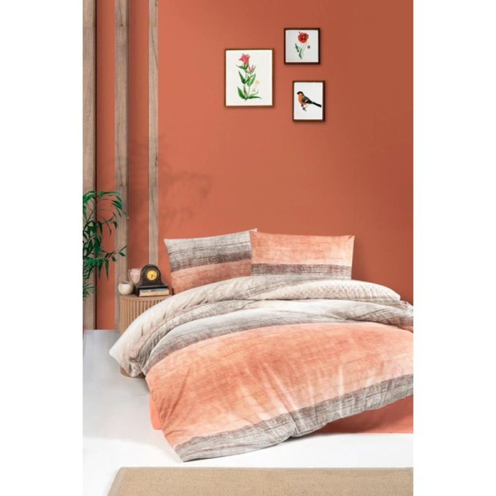 Mulberry Onolia Çift Kişilik Nevresim Takımı 200X220 - 200 x 220  cm - Kiremit Nevresim Takımı Fiyatı