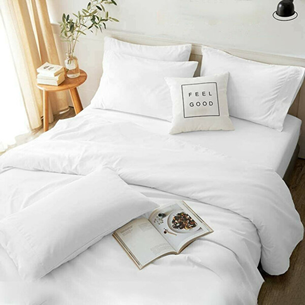 Mulberry Outlet Nevresim Takımı Çift Kişilik 200X220 Beyaz - Bej - 200 x 220 cm Nevresim Takımı Fiyatı