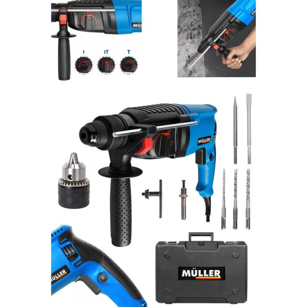 Müller Germany 4200 Ex-Torq Isınmaya Karşı Otomatik Şanzıman Kırıcı Delici Pnömatik Matkap Seti Kırıcı Deliciler & Kırıcılar Fiyatı