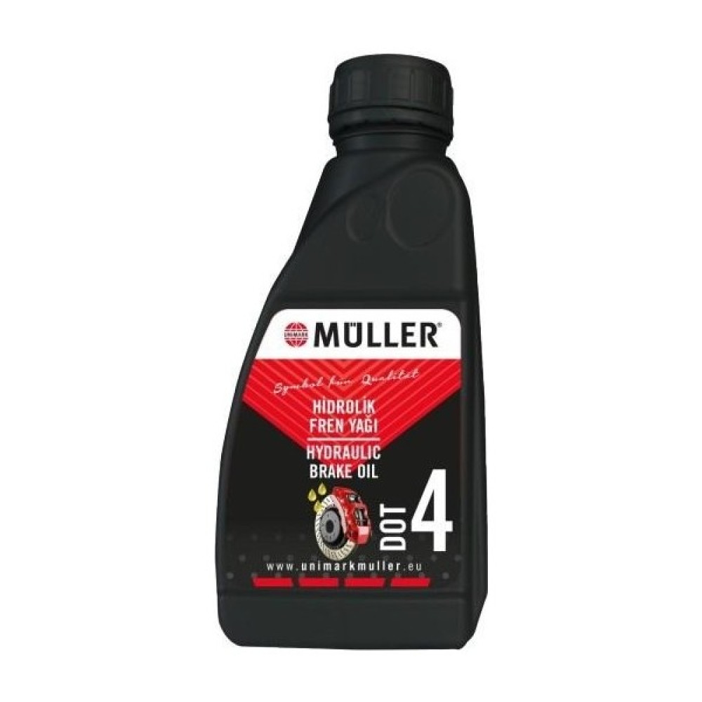 Müller Hidrolik Fren Yağı - Dot4 (Üstün Alman Kalitesi) Orjinal Ürün 500 ml Fren Bakım Spreyi Fiyatı