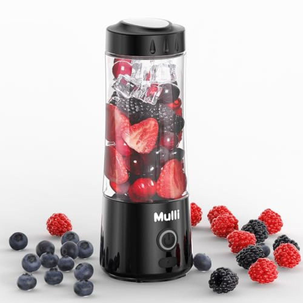 Mulli Portable Blender,USB Rechargeable Personal Mixer for Smoothie and Shakes, Mini Blender with Six Blades for Baby Food,Travel,Gym(Update) Blenders Fiyatı