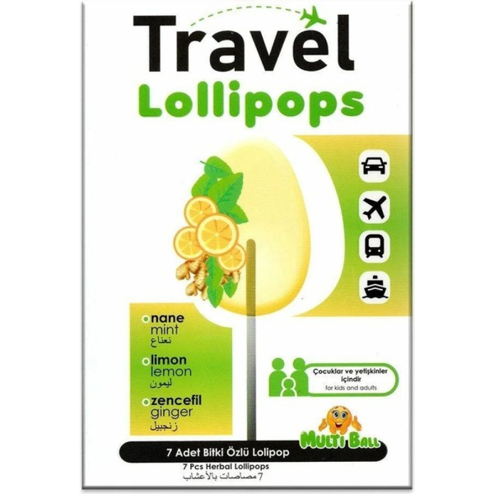 Multiball Travel Lollipops 7 Adet Protein Tozları Fiyatı