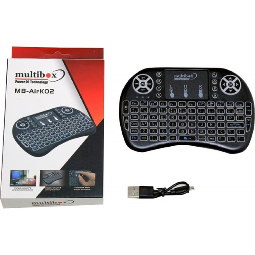 Multibox MB-AIRK02 Kablosuz Mini Klavye TV Aksesuarları Fiyatı