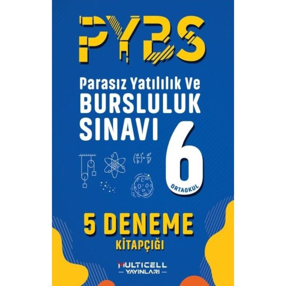 Multicell Yayınları Pybs Deneme Sınavı-6. Sınıf Tüm Dersler Fiyatı