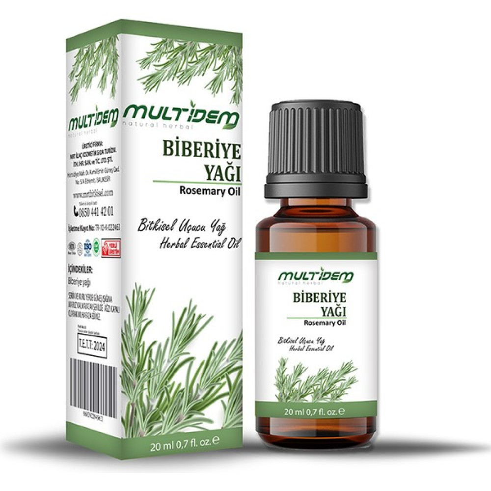 Multidem Biberiye Yağı 20 ml Bitkisel Yağlar Fiyatı