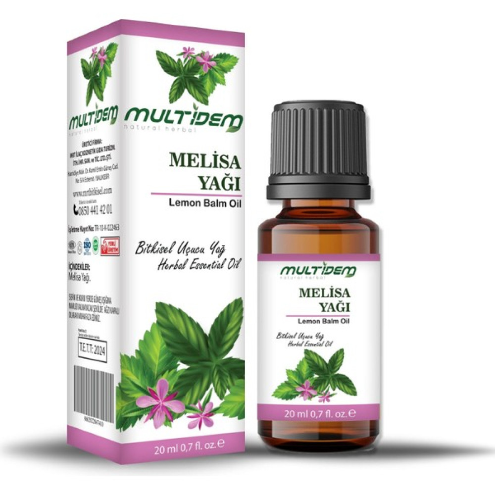 Multidem Hmd Melisa Yağı 20 ml Bitkisel Yağlar Fiyatı
