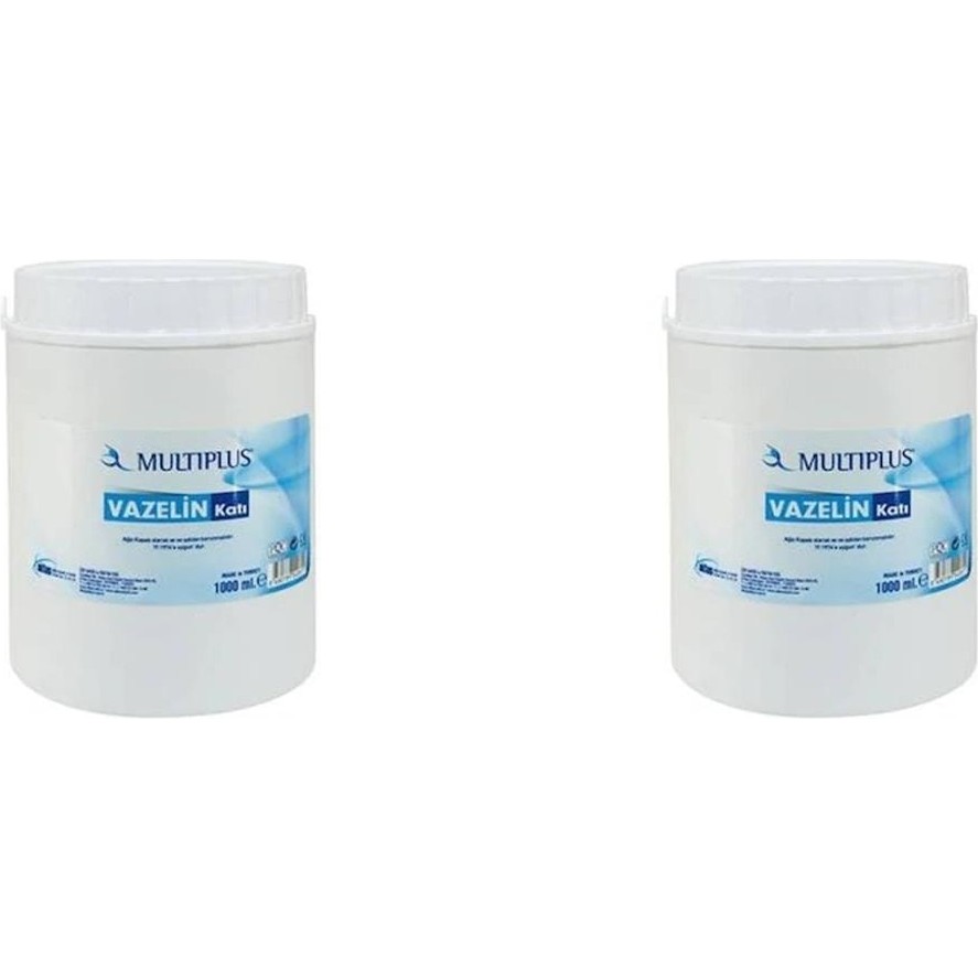Multiplus Antibakteriyel Vazelin Katı 1 Kg Unisex Kullanım için 2'li Paket Diğer Fiyatı