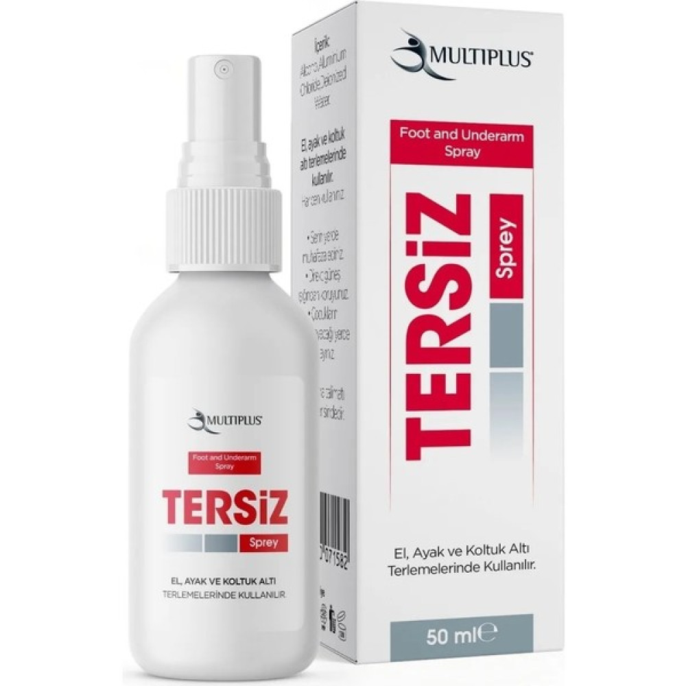 Multiplus Tersiz Sprey El Ayak ve Koltuk Altı Terleme Önleyici Sprey Deodorantlar Fiyatı