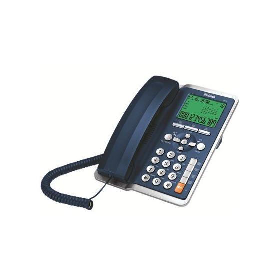 Multitek MC 130 Mavi Masaüstü Telefon