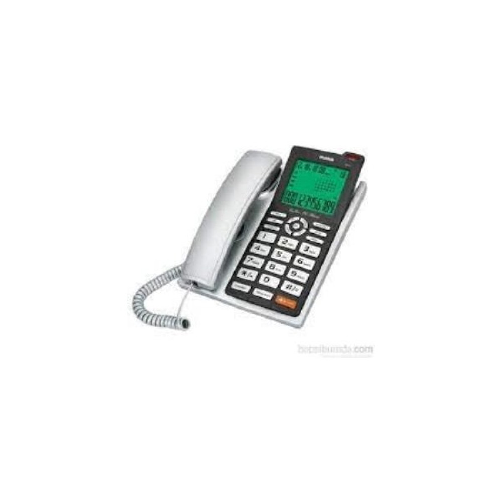 Multitek Mc 140 Silver Ekranlı Arayan Numara Gösteren Handsfree Masa Üstü Telefon - Açık Gri Telefon Fiyatı