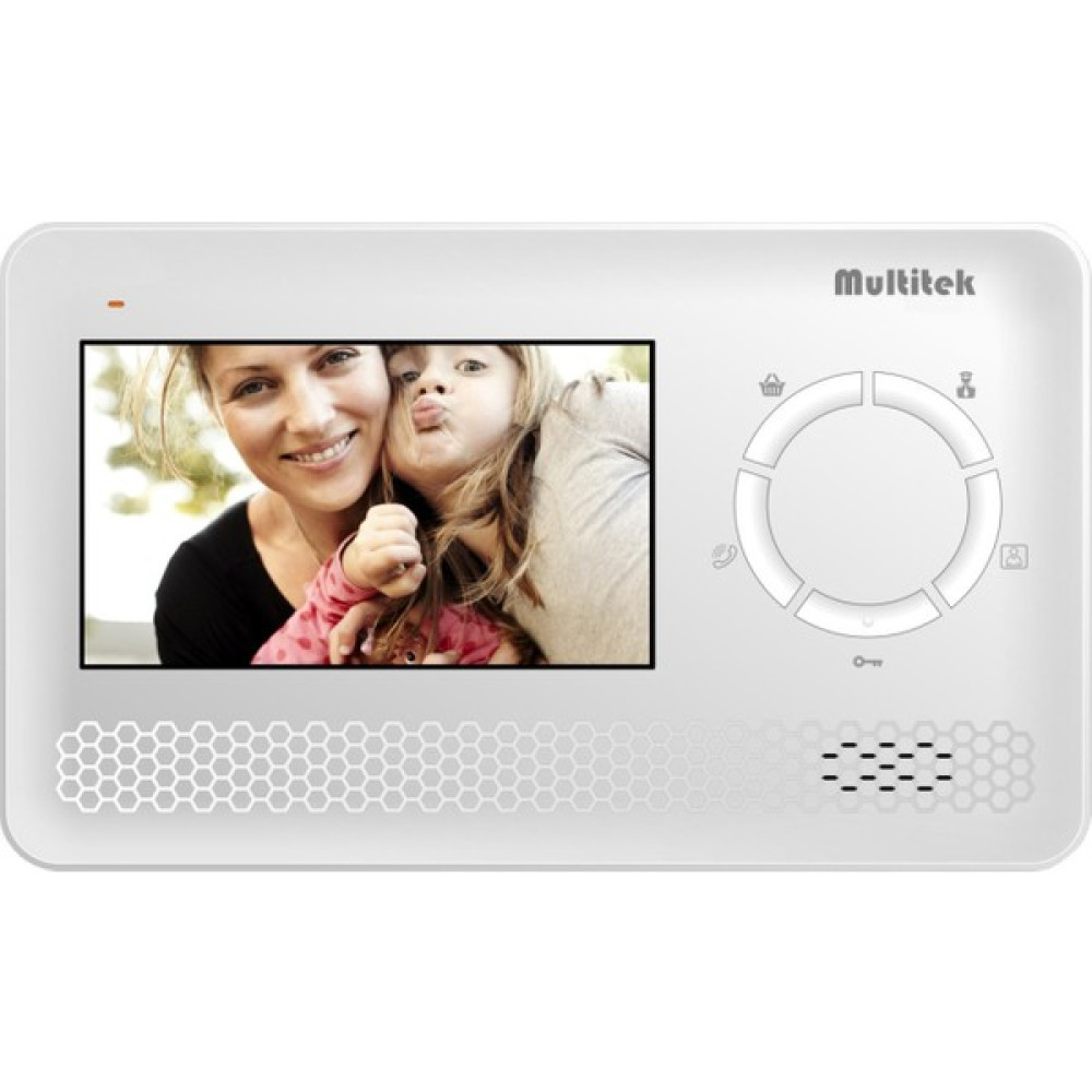 Multitek Multibus Sistem MB43-B 4.3 Inç Daire Görüntülü Diafon Ekranı 9g 01 00 0021B - Beyaz Oto, Bahçe, Yapı Market Fiyatı
