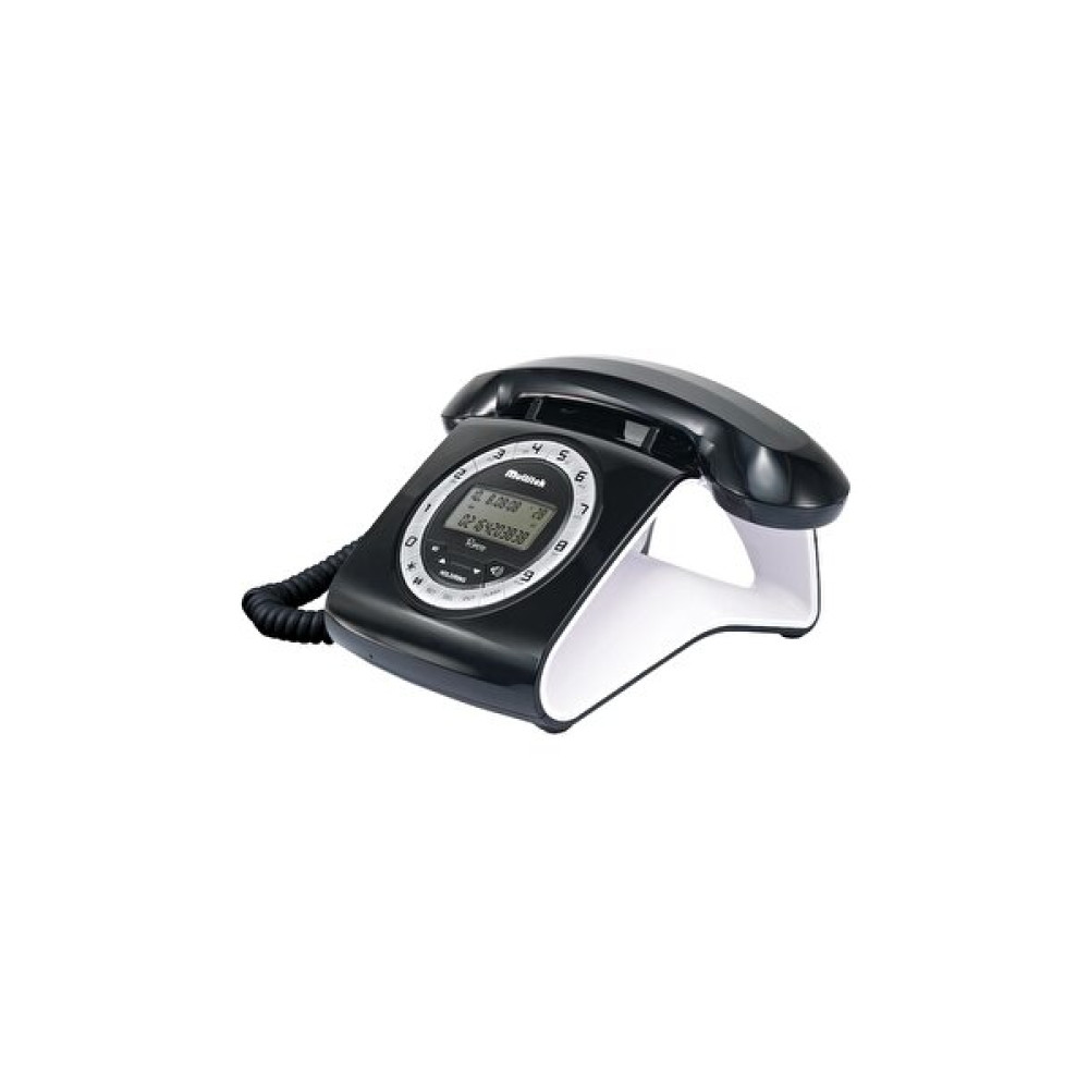 Multi̇tek Retro Özel Tasarımlı Kablolu Siyah Masa Telefonu Telsiz Telefon Fiyatı