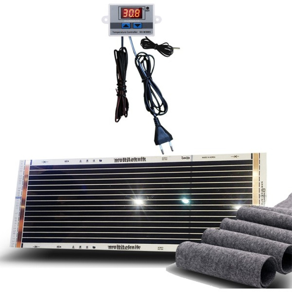 Multiteknik Rexva 25X80 Karbon Isıtıcı Film Dijital Termostatlı Isıtıcılar Fiyatı