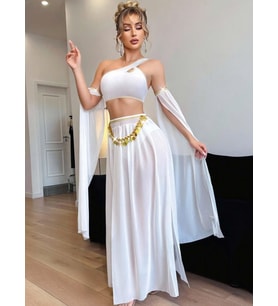Mulvxbrf Brf02 Kadın Beyaz Özel Tasarım Harem Kostüm Şık Ve Zarif Set (Mulvix) Kadın İç Giyim Seti Fiyatı